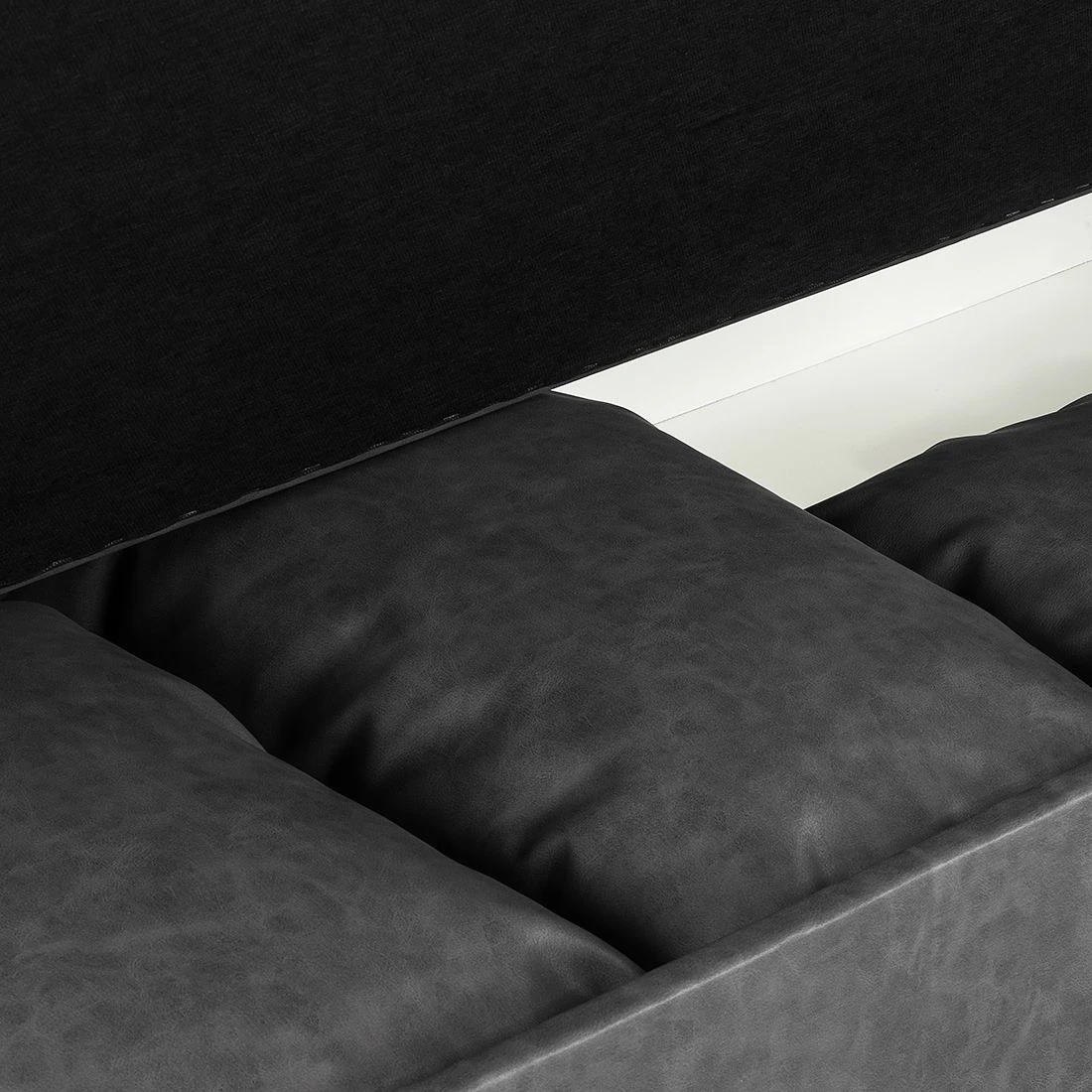 Maison Belfort Méridienne Revel - Anthracite - Accoudoir monté à droite (vu de face) 8 Maison Belfort Méridienne Revel - Anthracite - Accoudoir monté à droite (vu de face) – Image 6