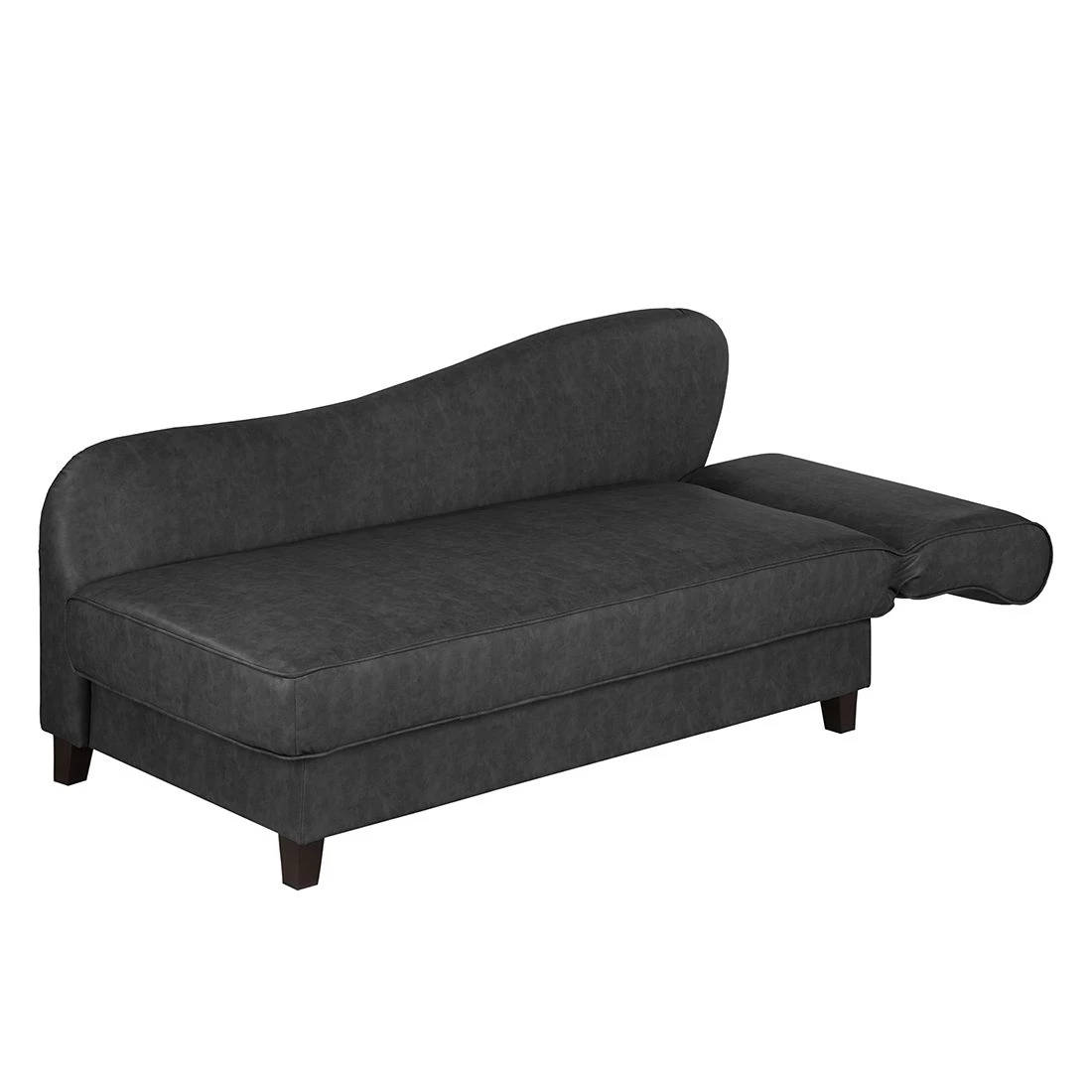 Maison Belfort Méridienne Revel - Anthracite - Accoudoir monté à droite (vu de face) 6 Maison Belfort Méridienne Revel - Anthracite - Accoudoir monté à droite (vu de face) – Image 4