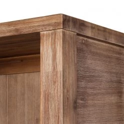 Red Living Étagère Akhatar - Partiellement en acacia massif - Acacia multicolore / Cendré -Meubles de salon Soldes regal akhatar akazie teilmassiv akazie multicolor smoked 3627597