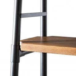 Ars manufacti Étagère échelle Atelier III - Acacia massif / Métal - Acacia marron / Anthracite -Meubles de salon Soldes regal atelier iii akazie massiv metall akazie braun anthrazit 4968212