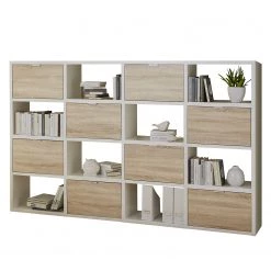 Fredriks Etagère Concept VII - Blanc crème / Chêne naturel