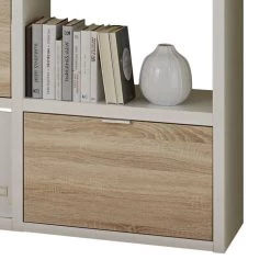 Fredriks Etagère Concept VII - Blanc crème / Chêne naturel 7 Fredriks Etagère Concept VII - Blanc crème / Chêne naturel -Meubles de salon Soldes regal concept vii weiss eiche dekor 1994230