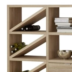 Fredriks Etagère Concept XII - Imitation chêne -Meubles de salon Soldes regal concept xii eiche dekor 1996734