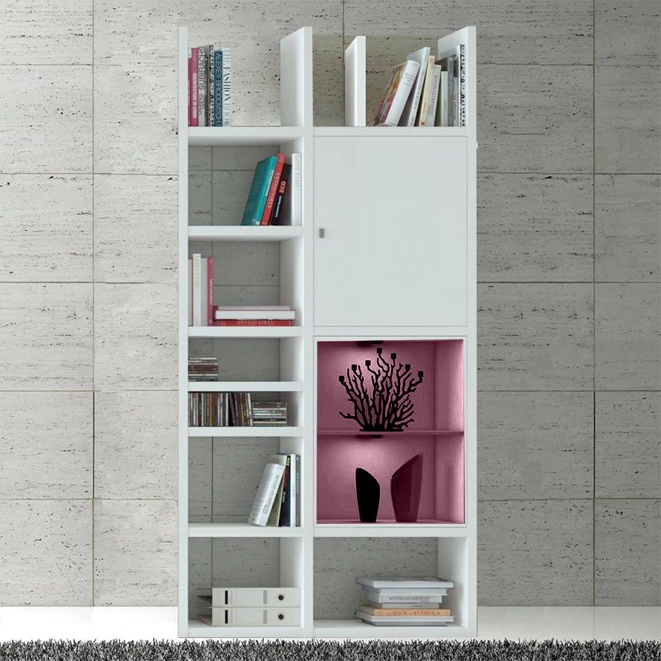 Loftscape Etagère Emporior IV - Blanc - Avec éclairage 4 Loftscape Etagère Emporior IV - Blanc - Avec éclairage – Image 2