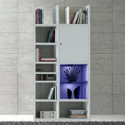 Loftscape Etagère Emporior IV - Blanc - Avec éclairage 10 Loftscape Etagère Emporior IV - Blanc - Avec éclairage -Meubles de salon Soldes regal emporior iv rgb led beleuchtung weiss 3398053