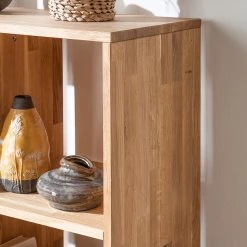 Ars Natura Étagère GrapWOOD VII - Chêne massif -Meubles de salon Soldes regal grapwood i eiche massiv 4250944