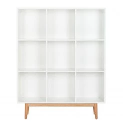 Mørteens Étagère Lindholm III - Blanc / Chêne massif 12 Mørteens Étagère Lindholm III - Blanc / Chêne massif -Meubles de salon Soldes regal lindholm iii weiss eiche massiv 3192457
