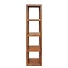 Ars Natura Etagère Ohio - Sheesham massif -Meubles de salon Soldes regal ohio 4 faecher sheesham massivholz 1315696