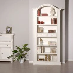 Montreux Étagère Palmero - Blanc antique 8 Montreux Étagère Palmero - Blanc antique -Meubles de salon Soldes regal palmero tulipe teilmassiv weiss 3512285