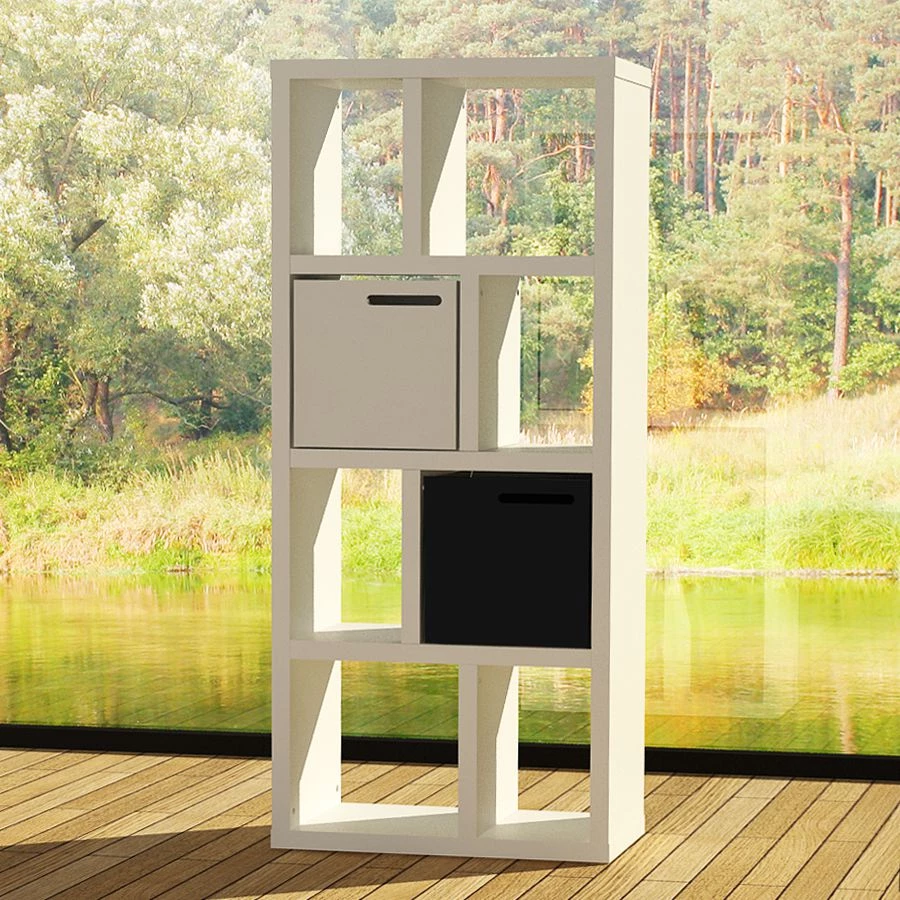 Temahome Étagère Berlin - Blanc - 70 x 159 cm 4 Temahome Étagère Berlin - Blanc - 70 x 159 cm – Image 2