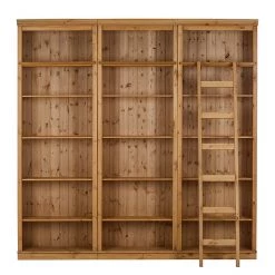 Maison Belfort Bibliothèque Lillehammer II - Pin massif - Epicéa naturel -Meubles de salon Soldes regalwand asgeir ii kiefer massiv gebeizt 320140