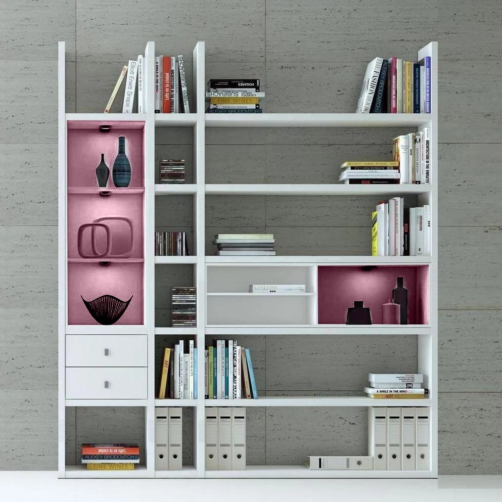 Loftscape Etagère Emporior III.B - Blanc - Avec éclairage 4 Loftscape Etagère Emporior III.B - Blanc - Avec éclairage – Image 2