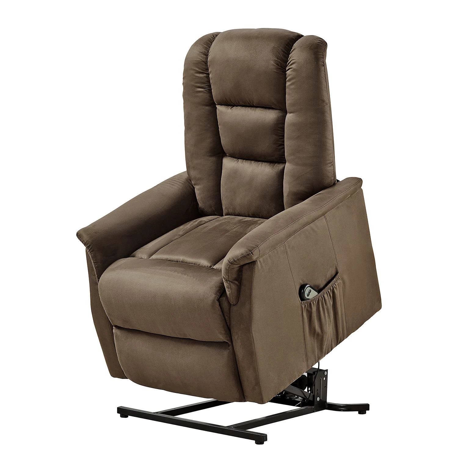 Modoform Fauteuil de relaxation Glein - Microfibre - Marron 6 Modoform Fauteuil de relaxation Glein - Microfibre - Marron – Image 4