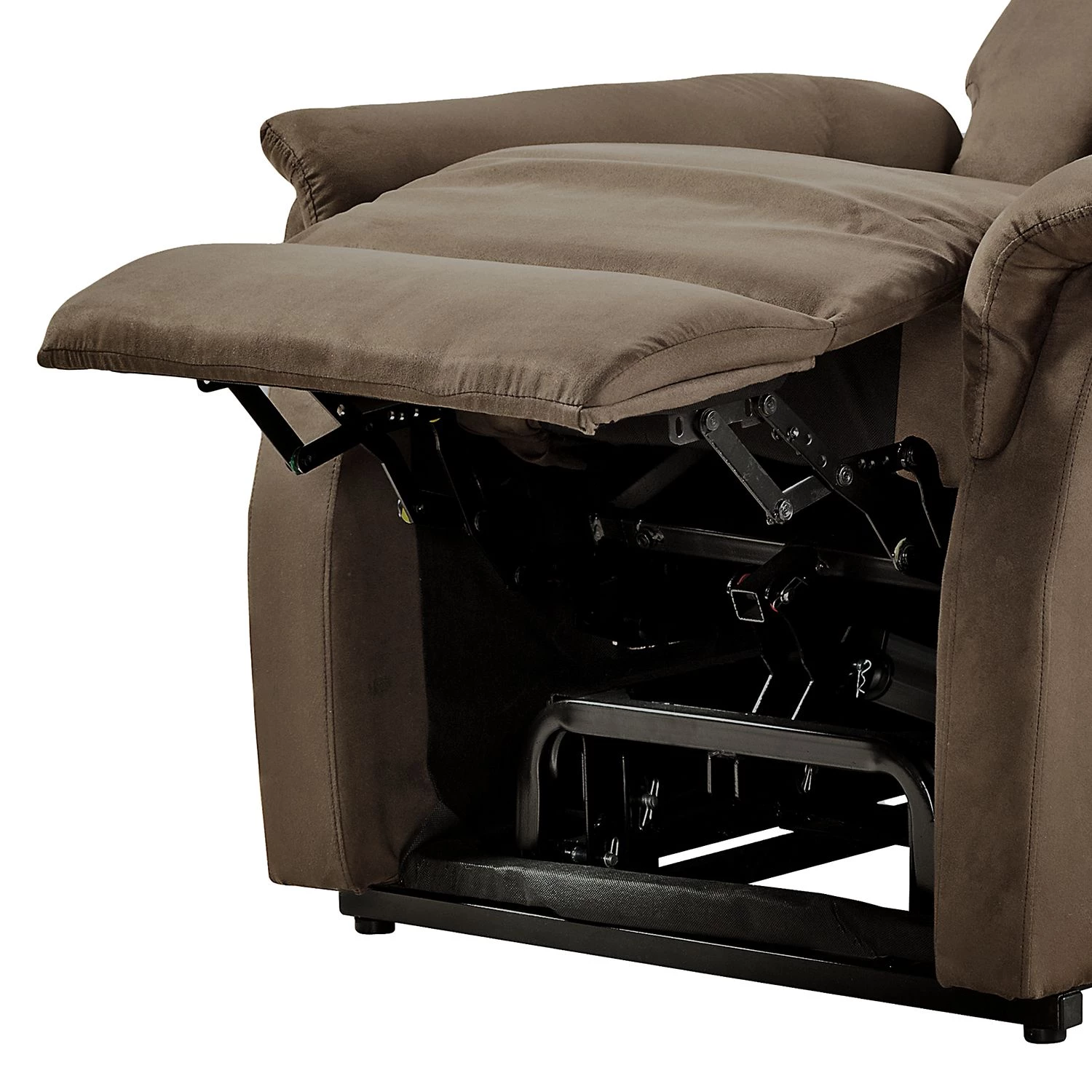 Modoform Fauteuil de relaxation Glein - Microfibre - Marron 9 Modoform Fauteuil de relaxation Glein - Microfibre - Marron – Image 7