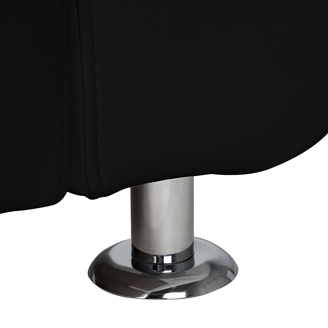 Fredriks Chaise longue de relaxation Califfo - Cuir synthétique noir 12 Fredriks Chaise longue de relaxation Califfo - Cuir synthétique noir – Image 10