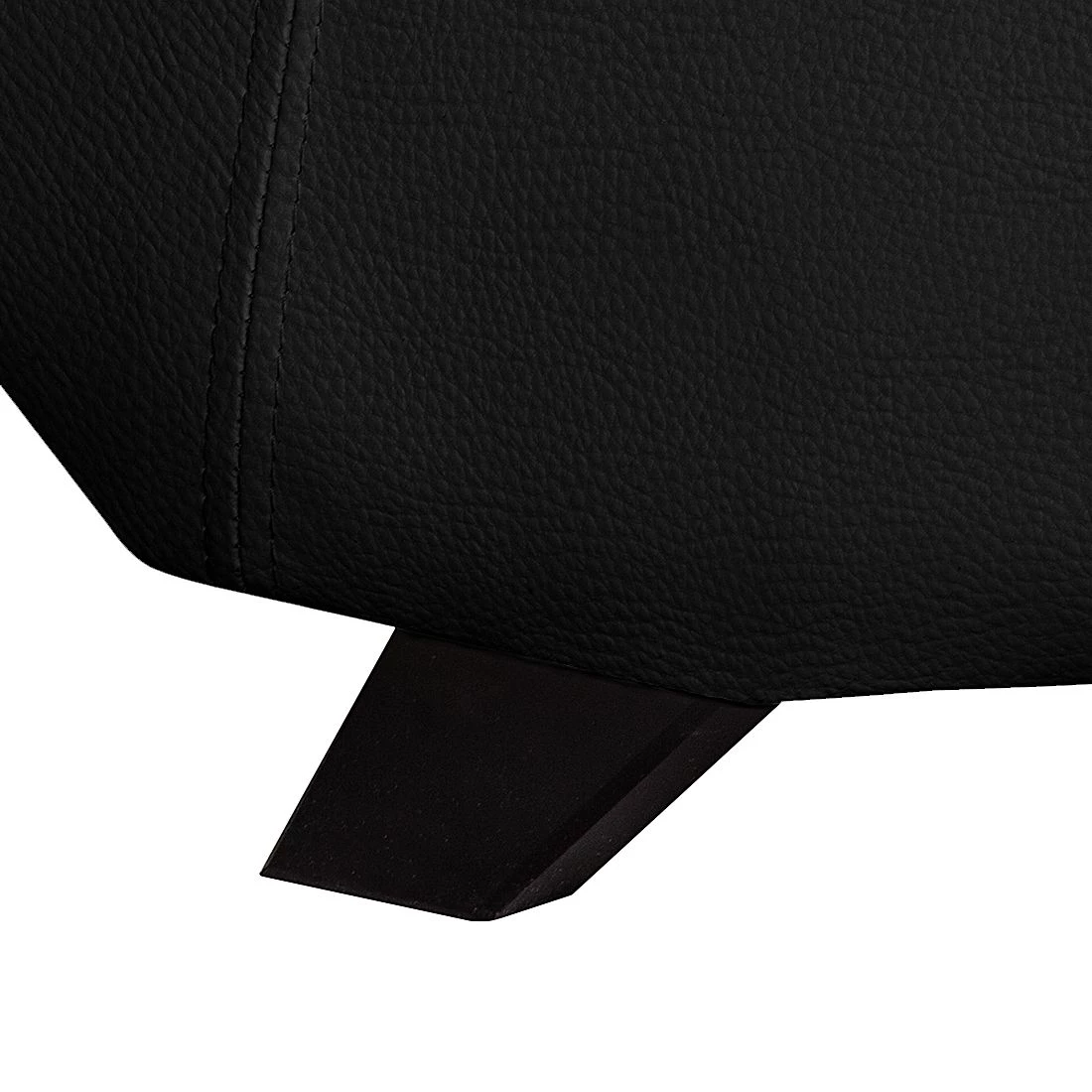 Re:concept Chaise longue de relaxation Carson - Cuir synthétique noir / Tissu structuré gris clair 13 Re:concept Chaise longue de relaxation Carson - Cuir synthétique noir / Tissu structuré gris clair – Image 11