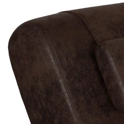Red Living Chaise longue de relaxation Ohara - Aspect vieux cuir marron foncé -Meubles de salon Soldes relaxliege ohara antiklederlook dunkelbraun 394956