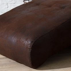 Red Living Chaise longue de relaxation Ohara - Aspect vieux cuir marron foncé -Meubles de salon Soldes relaxliege ohara antiklederoptik dunkelbraun 5092924