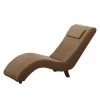 Modoform Chaise longue Sandon - Tissu -Meubles de salon Soldes relaxliege sandon webstoff latte macchiato 5106332