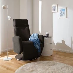 Fredriks Fauteuil de relaxation Biar - Tissu structuré 17 Fredriks Fauteuil de relaxation Biar - Tissu structuré -Meubles de salon Soldes relaxsessel biar strukturstoff manuelle verstellung braun 5003664