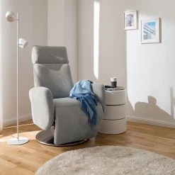 Fredriks Fauteuil de relaxation Biar - Tissu structuré 17 Fredriks Fauteuil de relaxation Biar - Tissu structuré -Meubles de salon Soldes relaxsessel biar strukturstoff manuelle verstellung granit 5003720