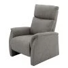 Modoform Fauteuil de relaxation Cintra - Microfibre - Gris -Meubles de salon Soldes relaxsessel cintra microfaser grau 5121960