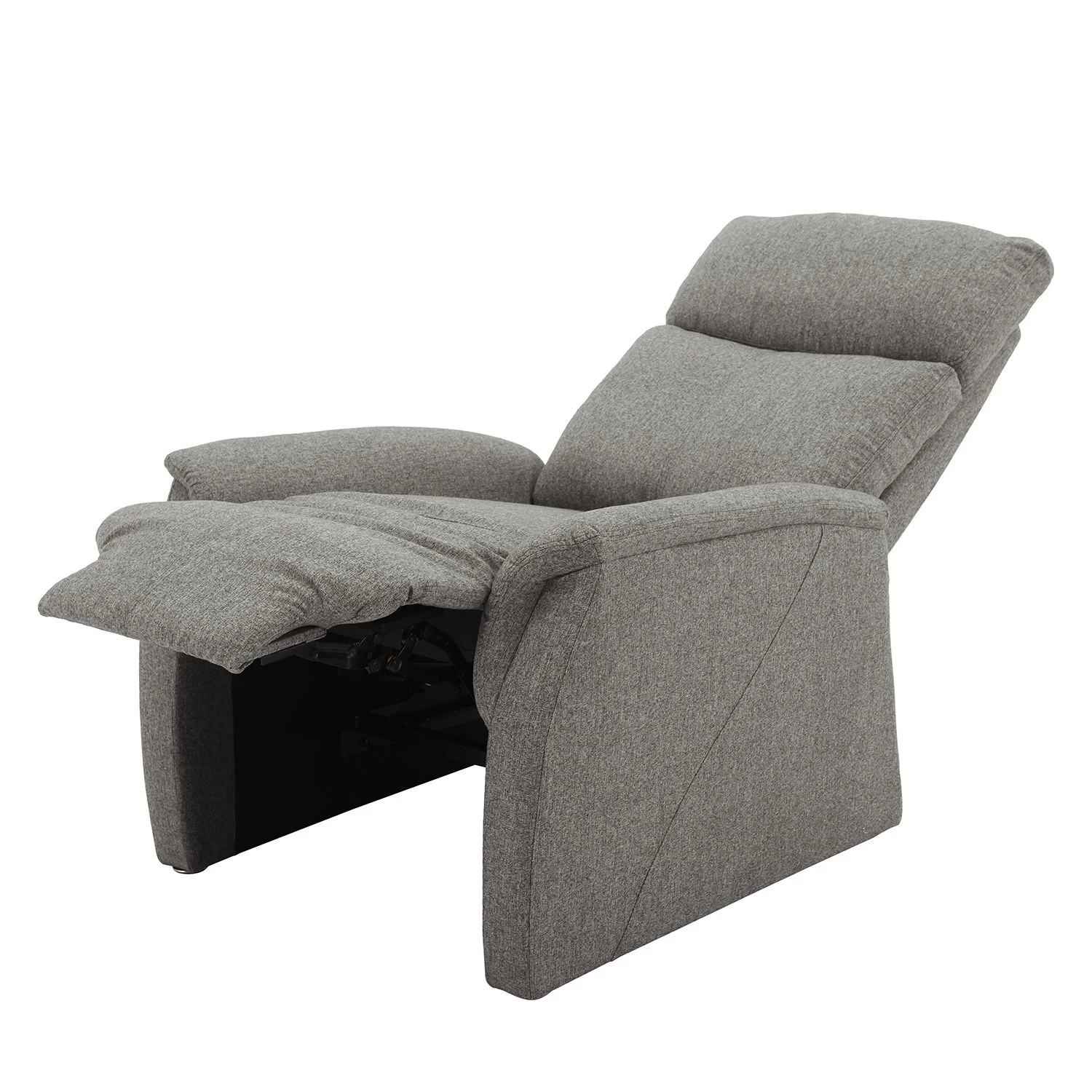 Modoform Fauteuil de relaxation Cintra - Microfibre - Gris 5 Modoform Fauteuil de relaxation Cintra - Microfibre - Gris – Image 3