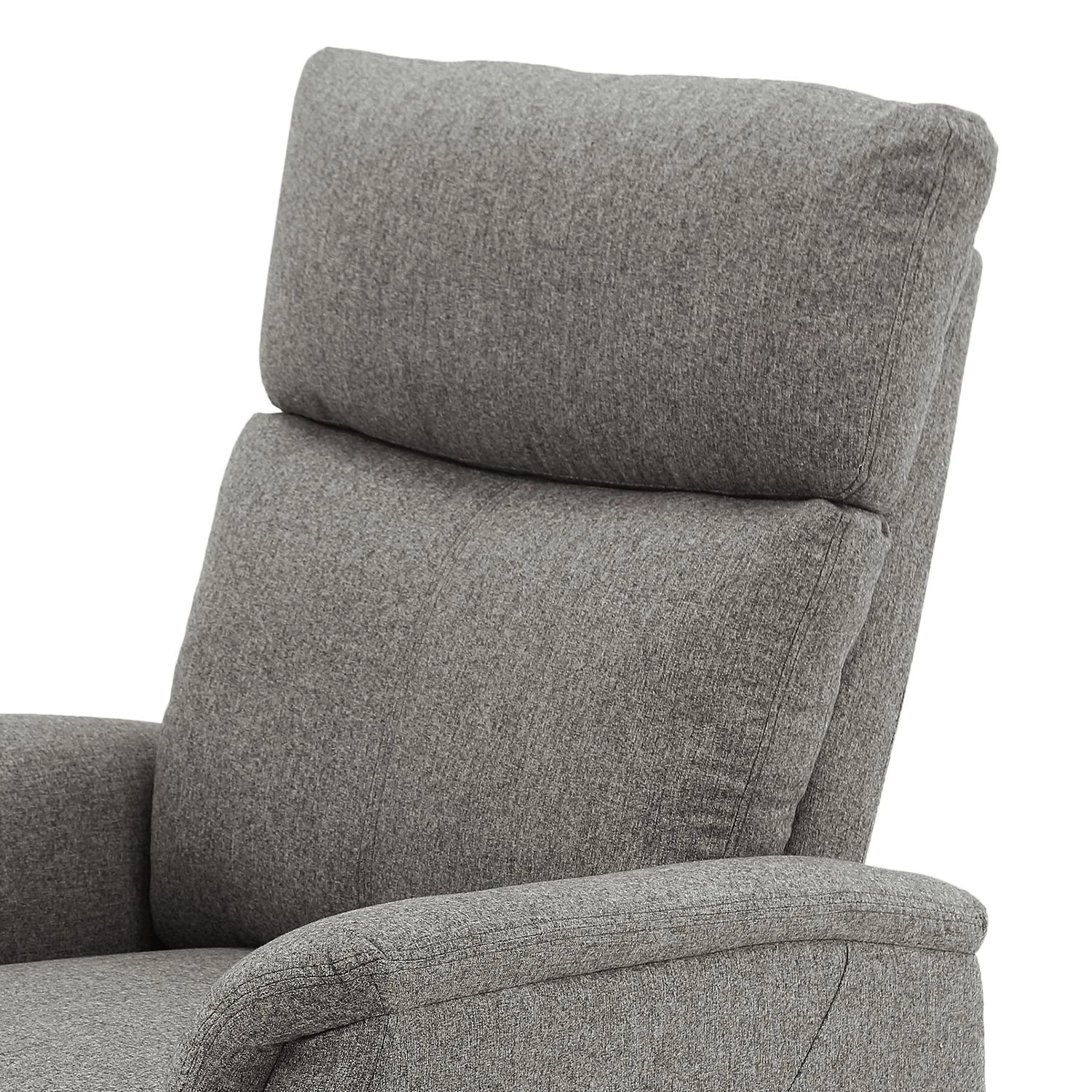 Modoform Fauteuil de relaxation Cintra - Microfibre - Gris 7 Modoform Fauteuil de relaxation Cintra - Microfibre - Gris – Image 5