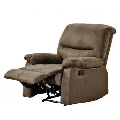 Modoform Fauteuil de relaxation Donnes - Microfibre - Marron clair 11 Modoform Fauteuil de relaxation Donnes - Microfibre - Marron clair -Meubles de salon Soldes relaxsessel donnes microfaser hellbraun 4471608