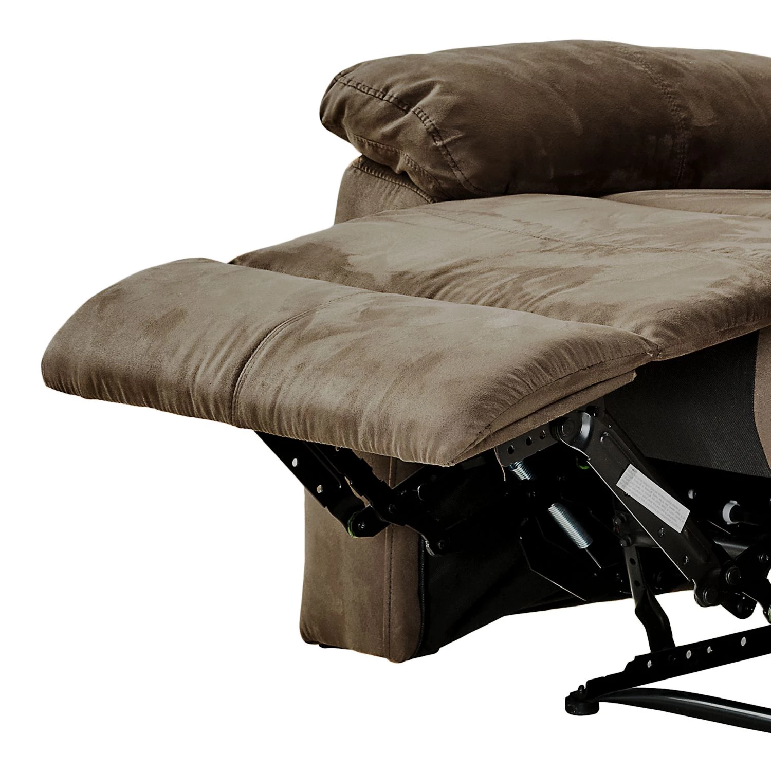 Modoform Fauteuil de relaxation Donnes - Microfibre - Marron clair 9 Modoform Fauteuil de relaxation Donnes - Microfibre - Marron clair – Image 7