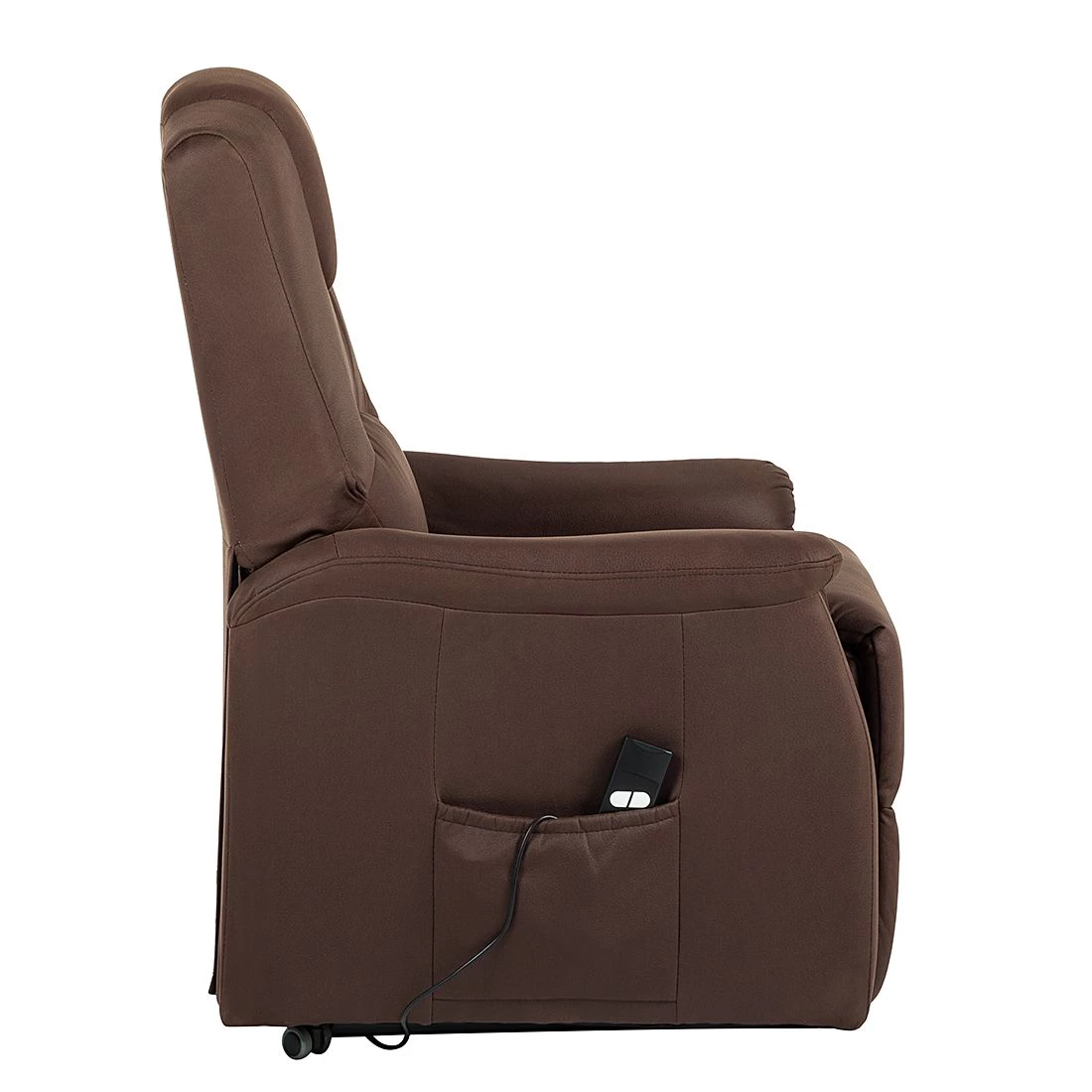 Modoform Fauteuil de relaxation Nick - Microfibre - Marron 7 Modoform Fauteuil de relaxation Nick - Microfibre - Marron – Image 5