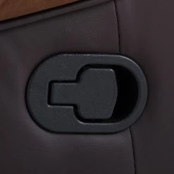 Modoform Fauteuil de relaxation Norden - Microfibre / Imitation cuir - Marron -Meubles de salon Soldes relaxsessel norden microfaser kunstleder braun 1755230