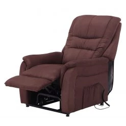 Modoform Fauteuil de relaxation Wishart - Microfibre - Marron -Meubles de salon Soldes relaxsessel wishart mit aufstehhilfe microfaser braun 3116901
