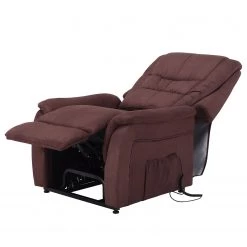 Modoform Fauteuil de relaxation Wishart - Microfibre - Marron -Meubles de salon Soldes relaxsessel wishart mit aufstehhilfe microfaser braun 3116905