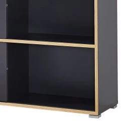 Germania Etagère à portes coulissantes Mingle II - Anthracite / Imitation chêne de Sonoma -Meubles de salon Soldes schiebetuerenregal mingle ii anthrazit eiche sonoma dekor 5029428