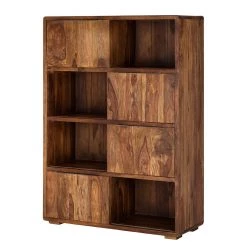 Ars Natura Étagère à portes coulissantes Trangle - Sheesham massif -Meubles de salon Soldes schiebetuerenregal trangle sheesham massiv 702734