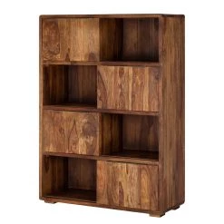 Ars Natura Étagère à portes coulissantes Trangle - Sheesham massif -Meubles de salon Soldes schiebetuerenregal trangle sheesham massiv 702738