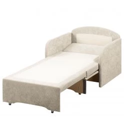 Modoform Fauteuil convertible Disley - Tissu -Meubles de salon Soldes schlafsessel disley webstoff creme schmale armlehne 5103136