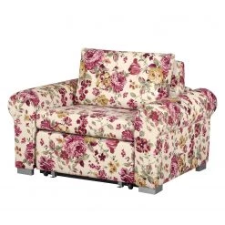 Mooved Fauteuil convertible Latina XII - Matière tissée - Motif floral beige