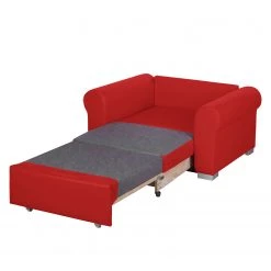 Mooved Fauteuil convertible Latina II - Rouge 23 Mooved Fauteuil convertible Latina II - Rouge -Meubles de salon Soldes schlafsessel latina ii kunstleder rot 3640461