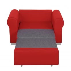 Mooved Fauteuil convertible Latina II - Rouge 25 Mooved Fauteuil convertible Latina II - Rouge -Meubles de salon Soldes schlafsessel latina ii kunstleder rot 3640469
