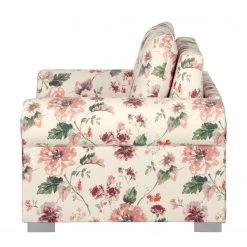 Mooved Fauteuil convertible Latina VIII - Beige / Rouge -Meubles de salon Soldes schlafsessel latina iii flachgewebe gebluemt beige rot 3641305