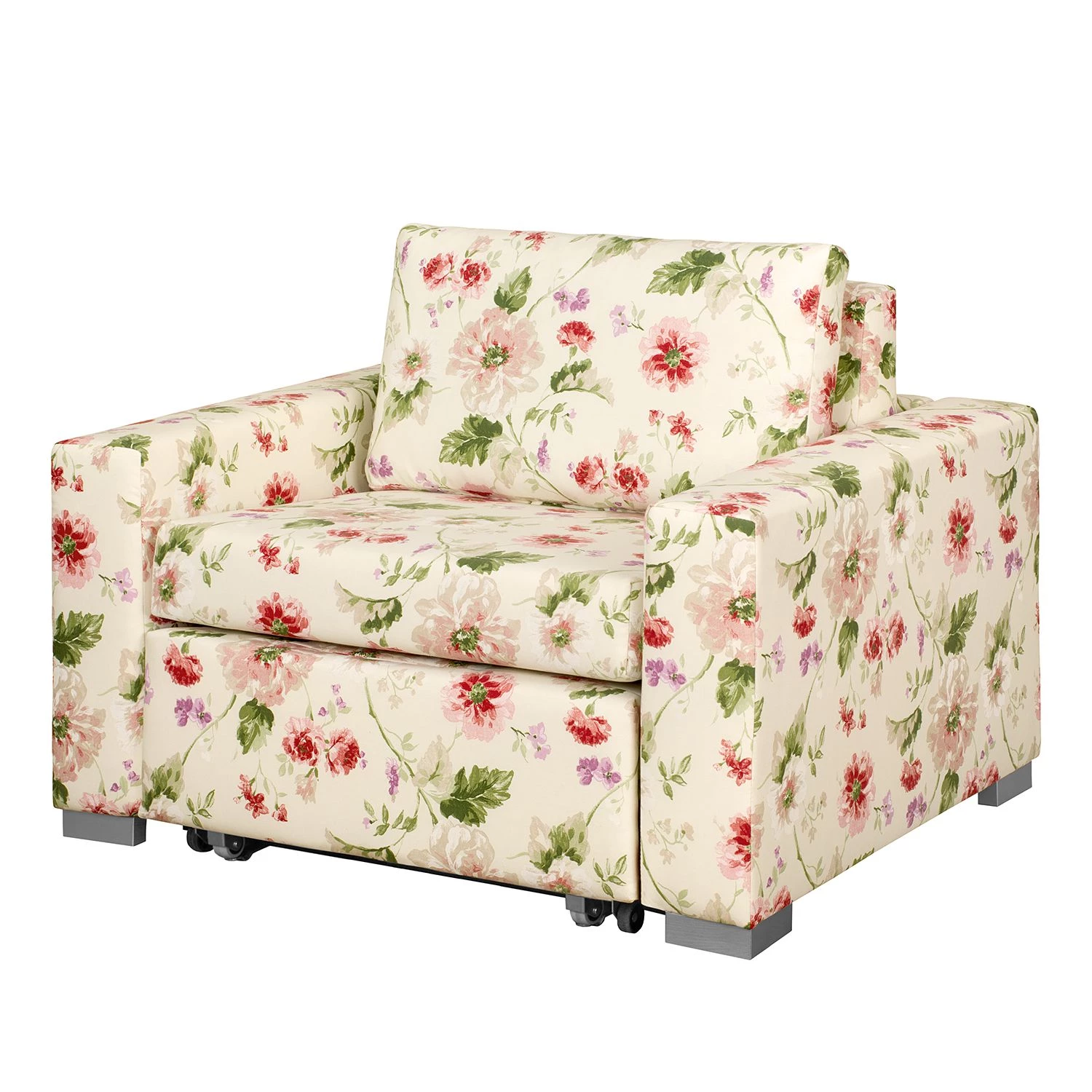 Mooved Fauteuil convertible Latina VIII - Beige / Rose 3 Mooved Fauteuil convertible Latina VIII - Beige / Rose