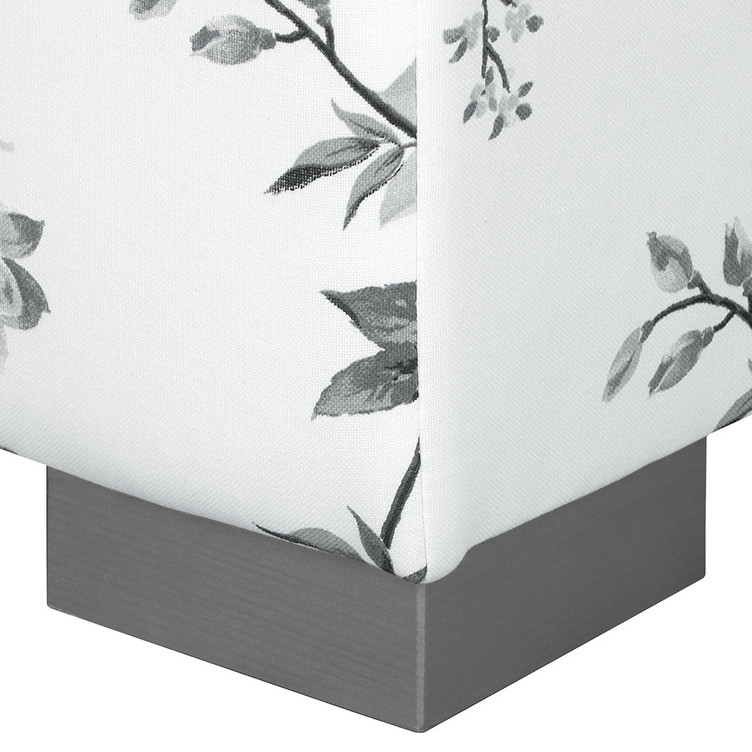 Mooved Fauteuil convertible Latina VII - Matière tissée - Motif floral - Blanc / Gris 16 Mooved Fauteuil convertible Latina VII - Matière tissée - Motif floral - Blanc / Gris – Image 14