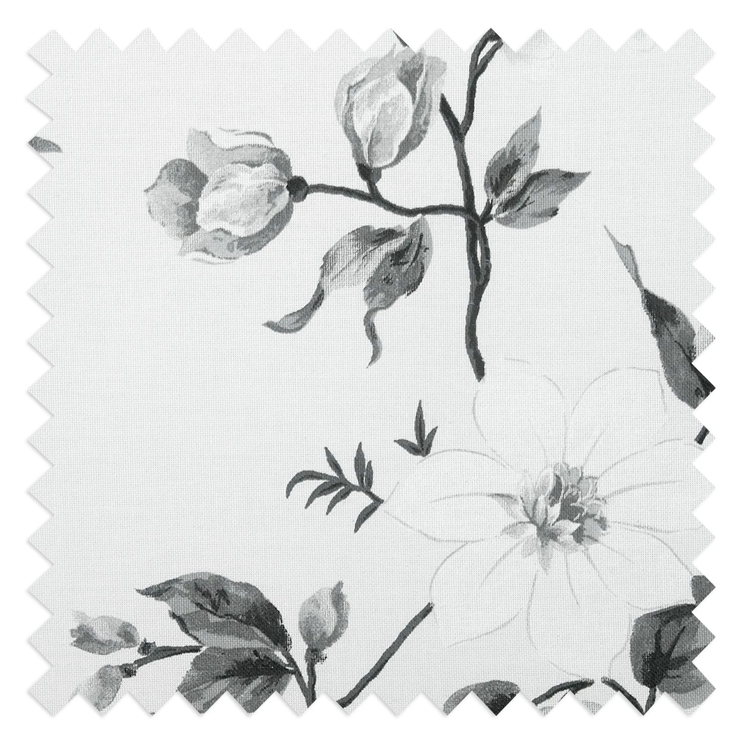 Mooved Fauteuil convertible Latina VII - Matière tissée - Motif floral - Blanc / Gris 17 Mooved Fauteuil convertible Latina VII - Matière tissée - Motif floral - Blanc / Gris – Image 15