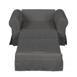 Mooved Fauteuil convertible Latina XIII - Anthracite clair 25 Mooved Fauteuil convertible Latina XIII - Anthracite clair -Meubles de salon Soldes schlafsessel salir webstoff hellanthrazit 4181504