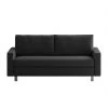 Chillout by Franz Fertig Canapé convertible Aura - Anthracite - Largeur : 156 cm -Meubles de salon Soldes schlafsofa aura webstoff anthrazit 156 cm 1372710