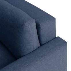 Chillout by Franz Fertig Canapé convertible Aura - Bleu - Largeur : 156 cm -Meubles de salon Soldes schlafsofa aura webstoff blau 156 cm 1372578