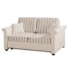 Maison Belfort Canapé convertible Bernadett - Largeur : 188 cm 1 Maison Belfort Canapé convertible Bernadett - Largeur : 188 cm -Meubles de salon Soldes schlafsofa bernadett webstoff beige 336208