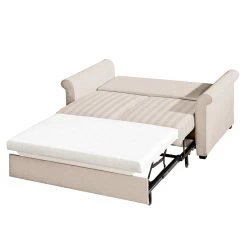 Maison Belfort Canapé convertible Bernadett - Largeur : 188 cm -Meubles de salon Soldes schlafsofa bernadett webstoff beige 336209